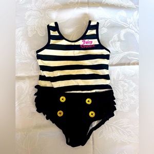 Baby Girl Juicy Couture Swim Suit Sz 3-6 Months